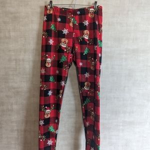 NO BOUNDARIES LARGE CHRISTMAS LEGGINGS